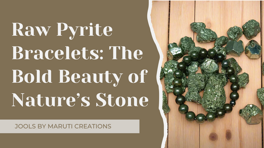 Raw Pyrite Bracelets: The Bold Beauty of Nature’s Stone