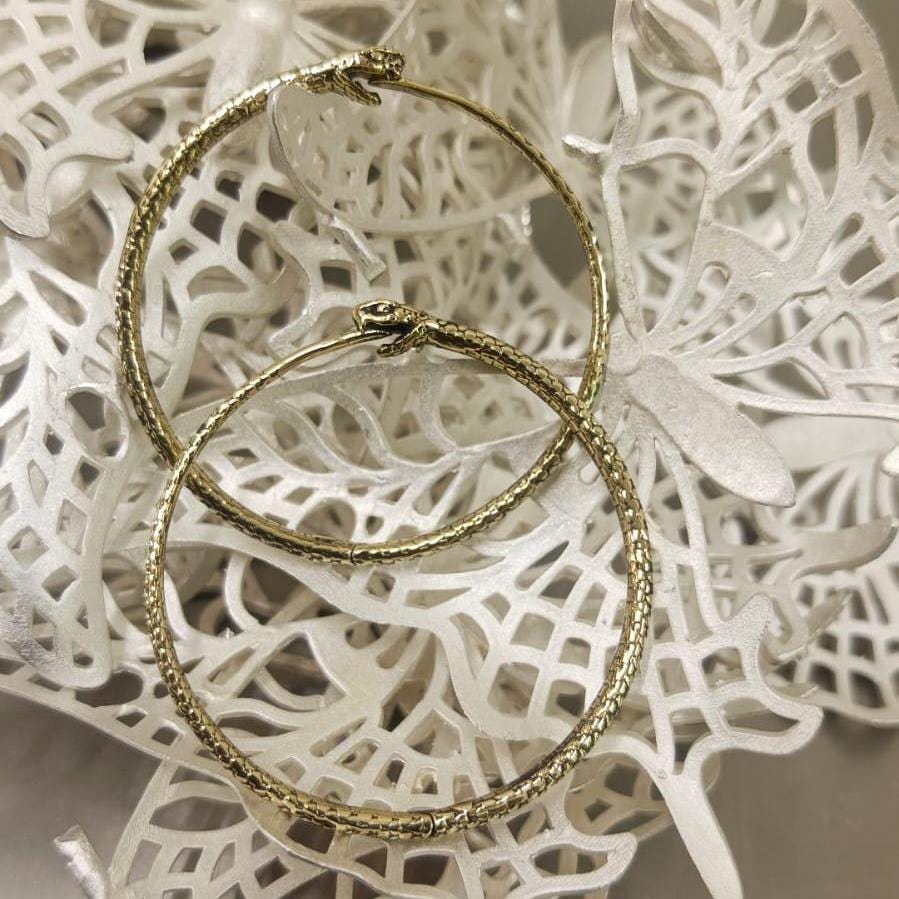 Snake Ouroboros Bangle. Snake Bangle. Snake hoops Animal Lover Gift Serpent Bangle - Snake Bangle - Animal Bangle Gift for Her Gift for him