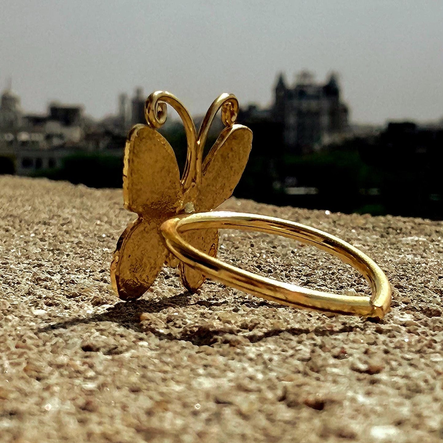 Butterfly Ring * Monarch Ring * Stacking Band * Symbol of Hope* Adjustable