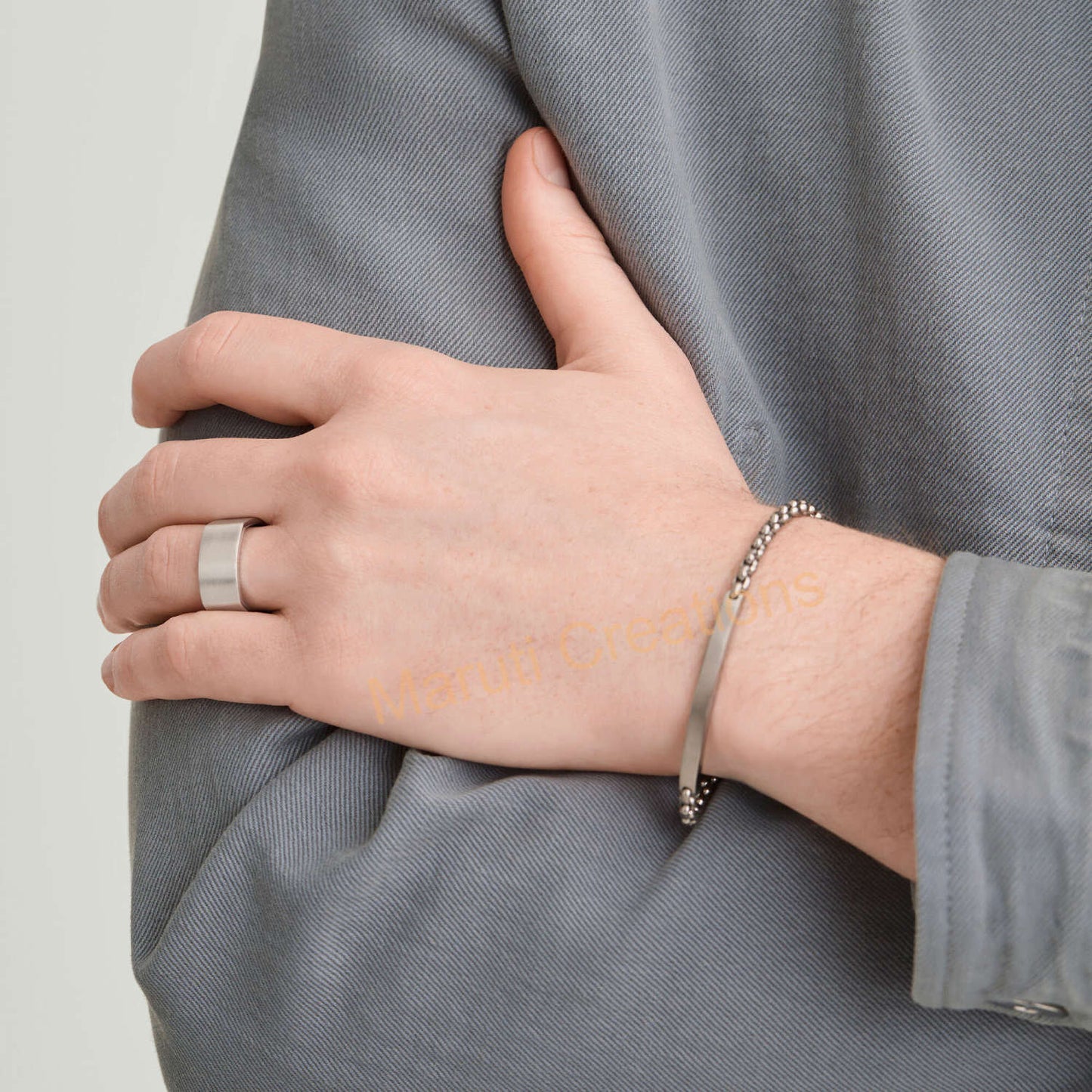 Square Cigar Band Ring Handmade jewelry 925 Solid Sterling Silver | Geometric Cube Ring For Everyday wear