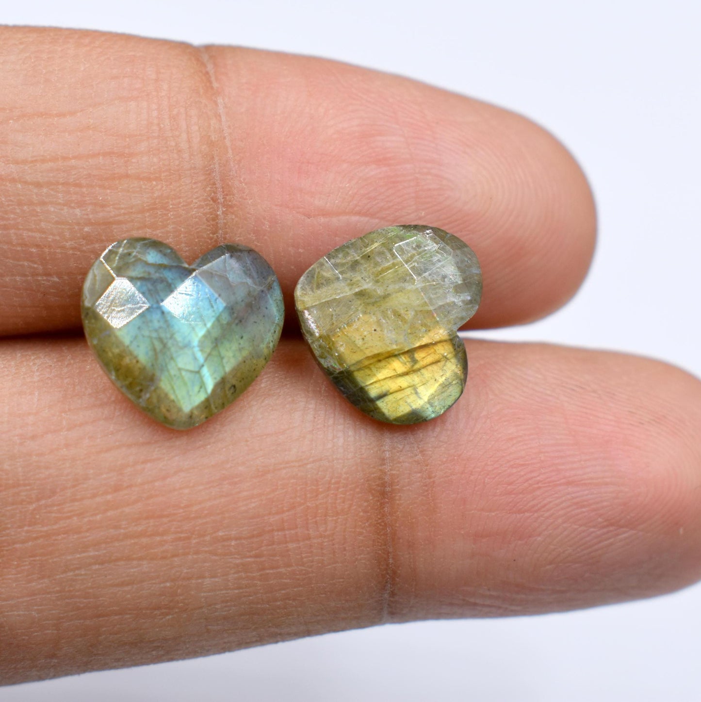 Labradorite Stud earrings Gold Plated Push Back Stud Gift for her Best Gift Mens Stud Men stud Stud for men