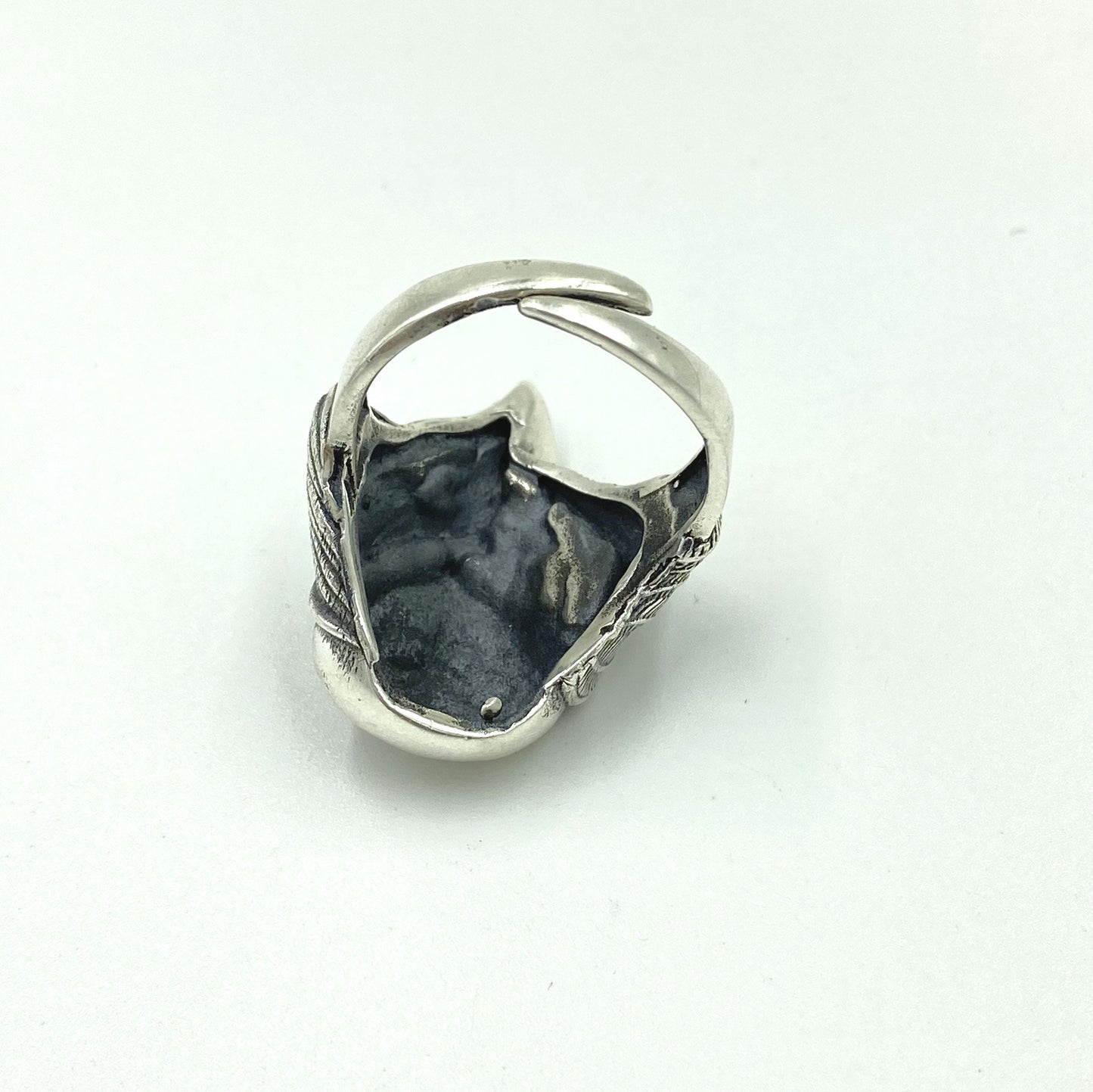 Rare Antique Owl Adjustable Ring