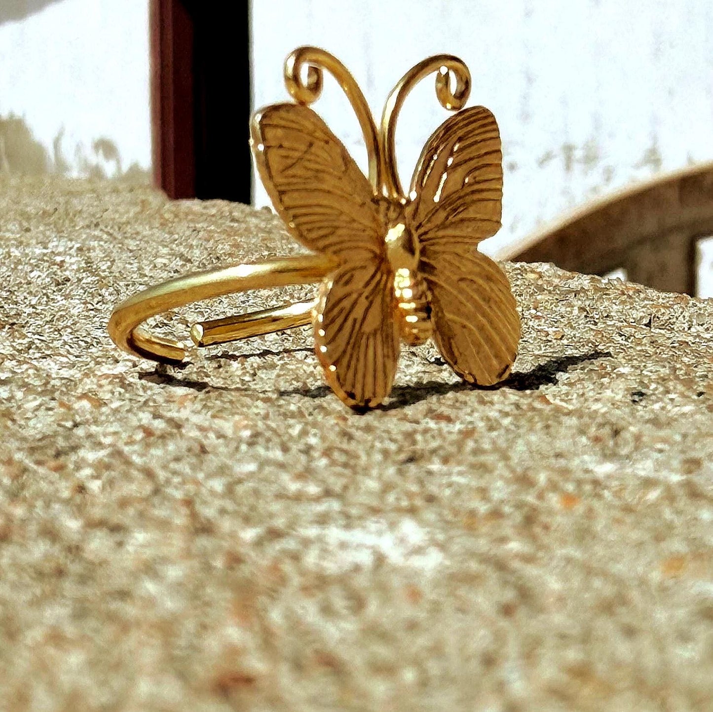 Butterfly Ring * Monarch Ring * Stacking Band * Symbol of Hope* Adjustable