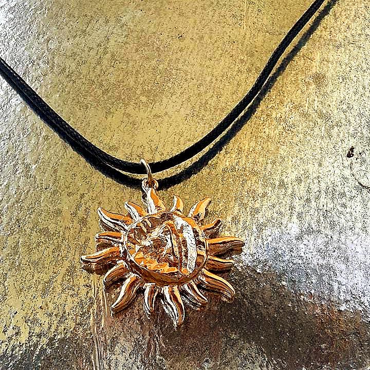 Sun Pendant Necklace Pendant Mens Necklace Womens Sun Star Pendant Jewelry Gift for Boyfriend/girlfriend Gift for Him/her