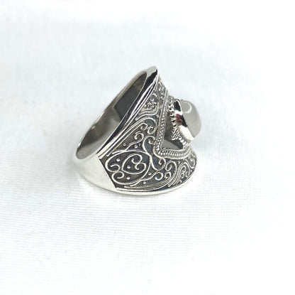 Rainbow Moonstone Ring 925 Sterling Silver Handmade Oval Shape Moonstone Ring Fabulous Top Grade Quality Ring For Boys & Girls