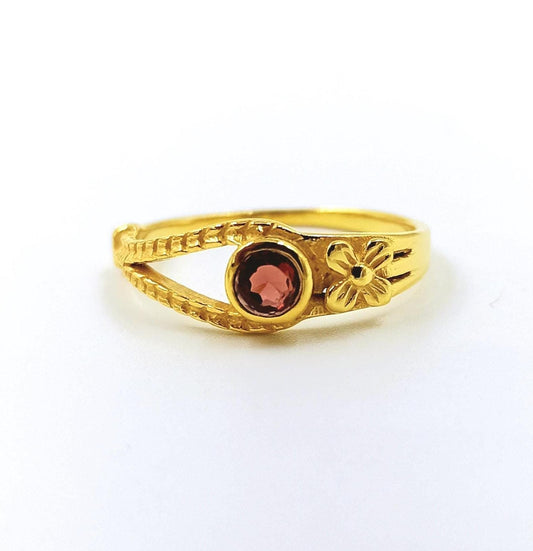 Natural Garnet Ring-Handmade Silver Ring-925 Sterling Silver Ring-Designer Oval Garnet Ring-Gift for her-Anniversary Ring Christmas gift him