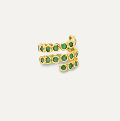 Eternity Stackable Rings adjustable ring gift for her Swirl Ring Natural Stone ring Perfect Gift for all occasions.