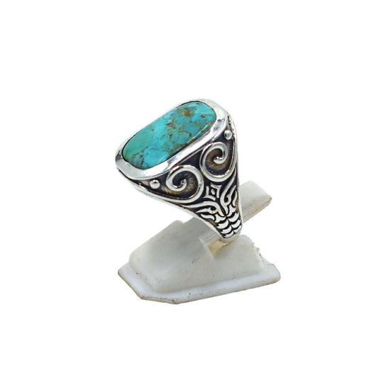 Turquoise, Lapis lazuli, Labradorite, Black Onyx Rings 925 Sterling Silver Handmade Ring Natural Gemstone Statement Ring Anniversary Gift