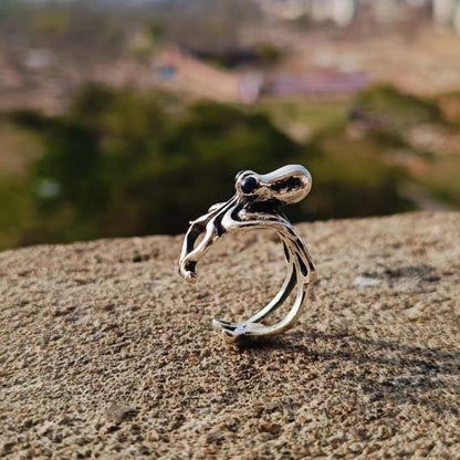 Octopus Onyx Rings 925 Sterling Silver Black Onyx Pinky Signet Ring Handmade jewelry Beautiful Chunky Rings For Boys & Girls