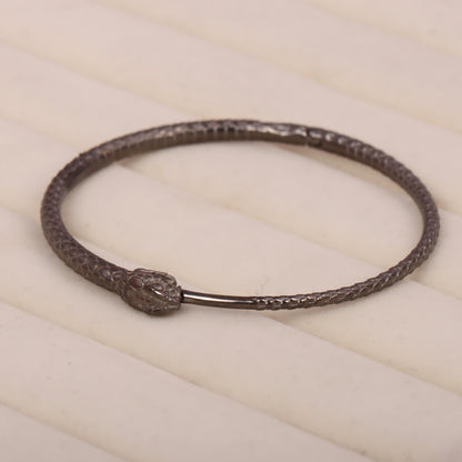 Snake Ouroboros Bangle. Snake Bangle. Snake hoops Animal Lover Gift Serpent Bangle - Snake Bangle -  Animal Bangle Gift for Her Gift for him