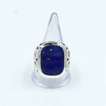 Turquoise, Lapis lazuli, Labradorite, Black Onyx Rings 925 Sterling Silver Handmade Ring Natural Gemstone Statement Ring Anniversary Gift