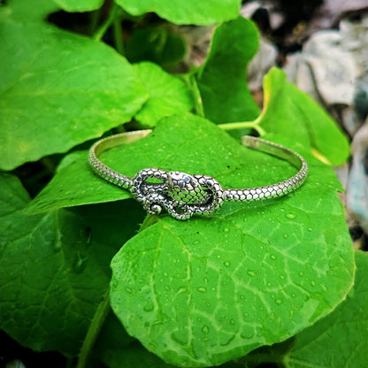Handmade Snake Cuff Bracelet Unique Adjustable Jewelry Perfect Gift for Her Silver Snake Cuff Bracelet Statement Jewelry Snake Cuff Bangle